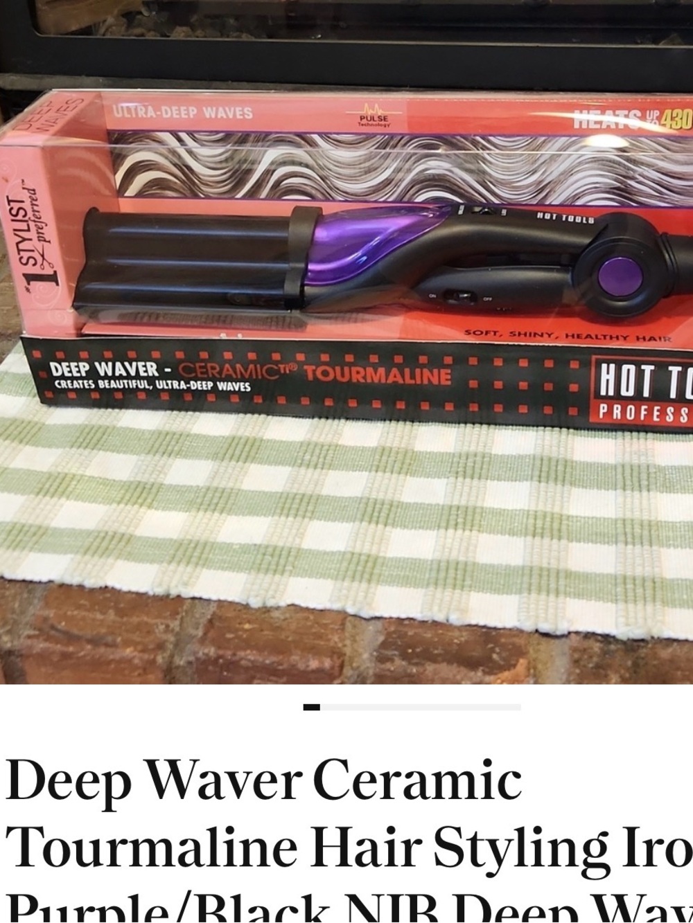 Hot Tools Deep Waver Ceramic 3 barrel styling tool - Picture 6 of 10